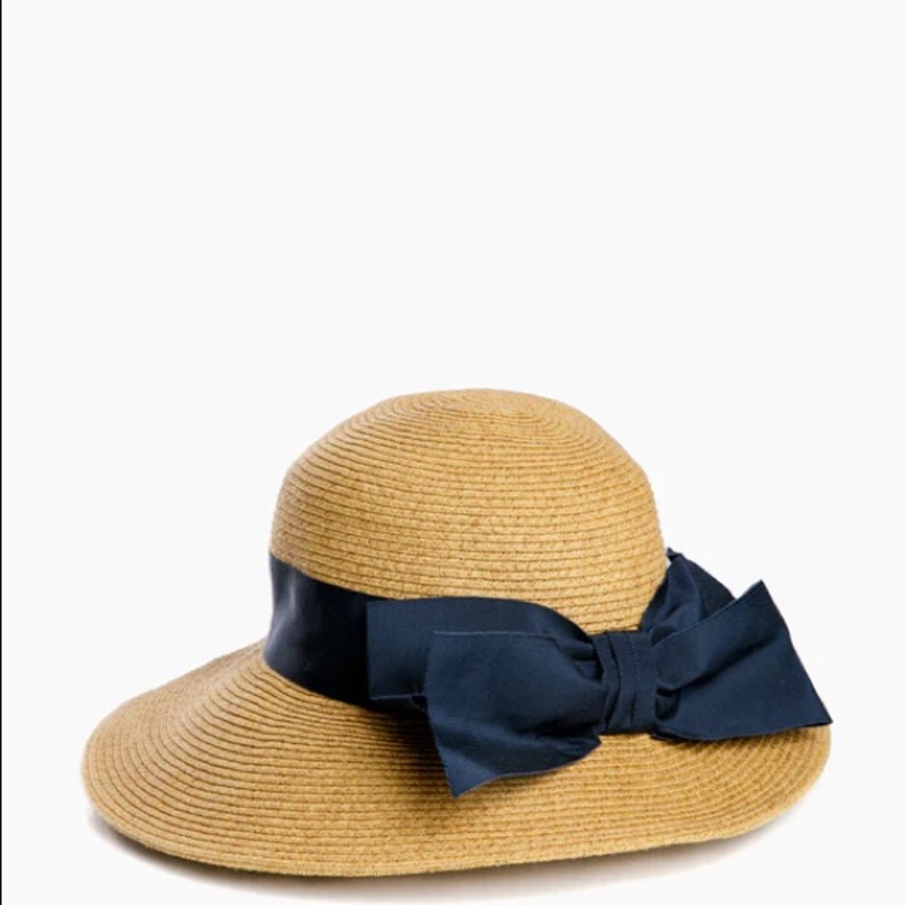 Tuckernuck Navy Packable Wide Bow Sunhat
